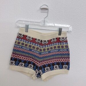 Zara Disney Mickey Mouse shorts , size medium, new with tags